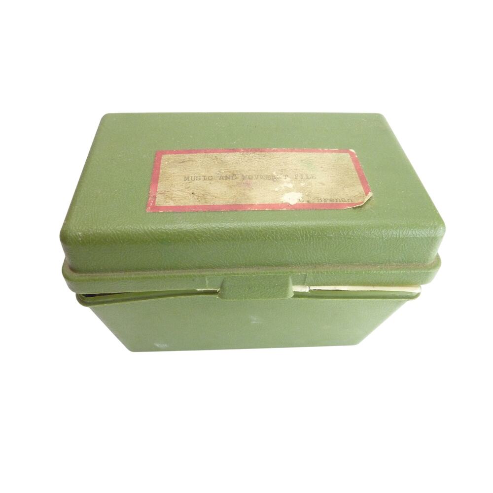 Vintage Music Movement File Teaching Aids Old Ideas Inspiration